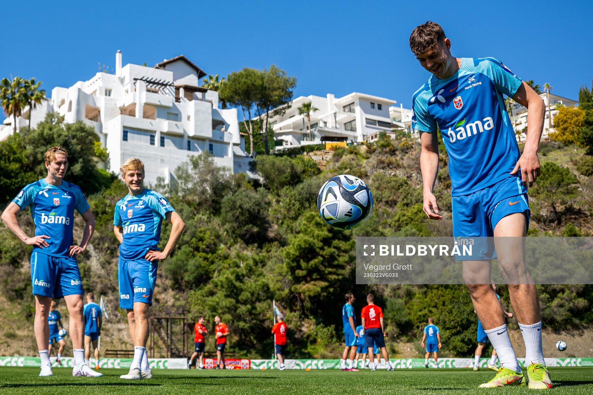 Jørgen Strand Larsen of the Norwegian national football