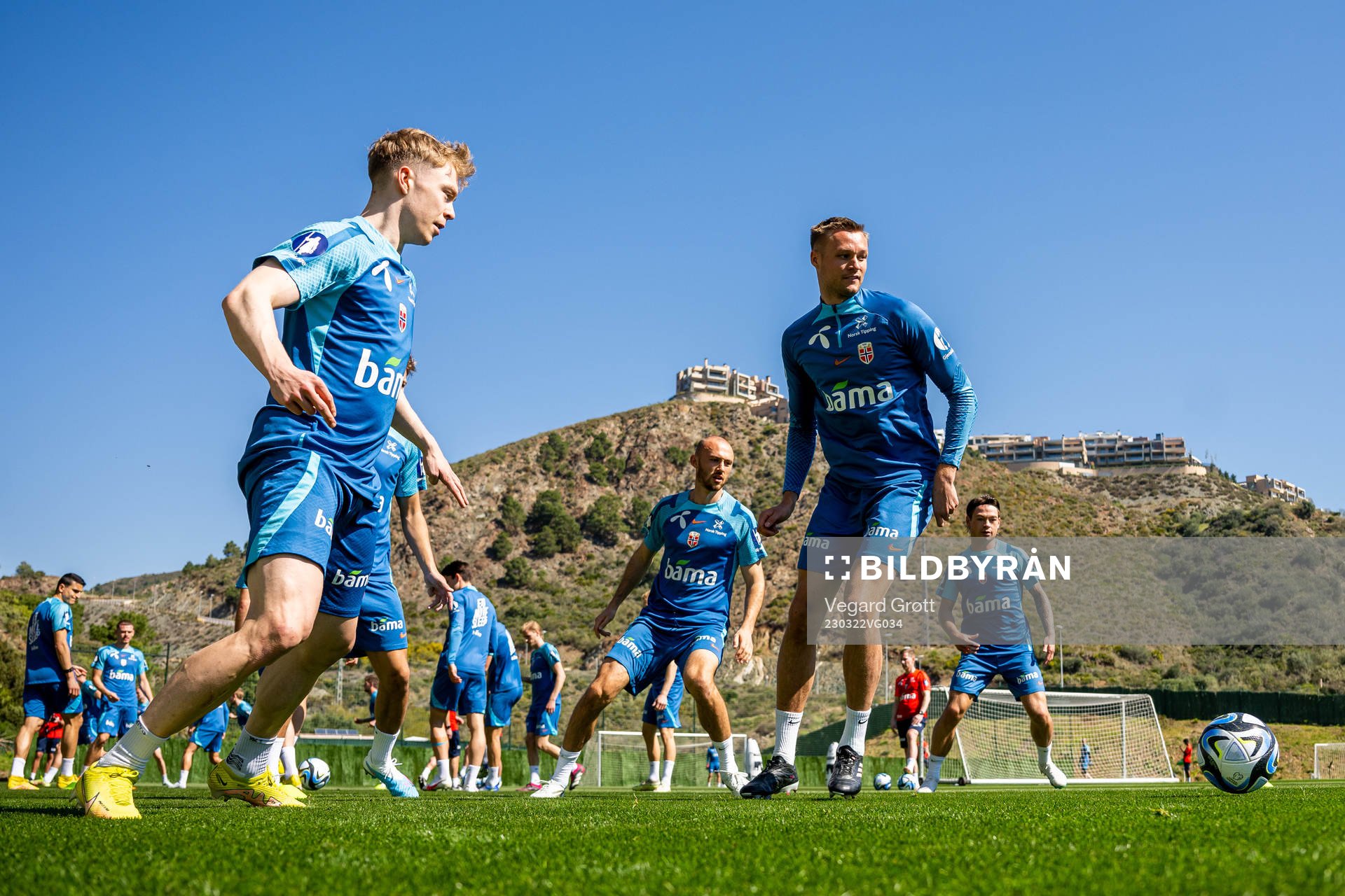 Ola Brynhildsen and Stian Gregersen of the Norwegian