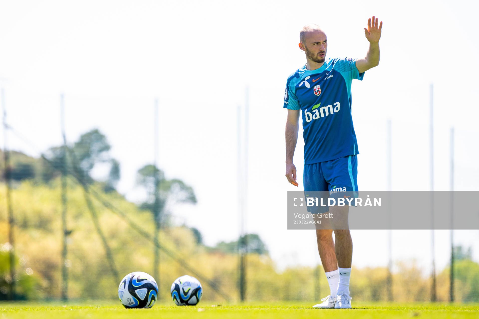 Fredrik Aursnes of the Norwegian national football team