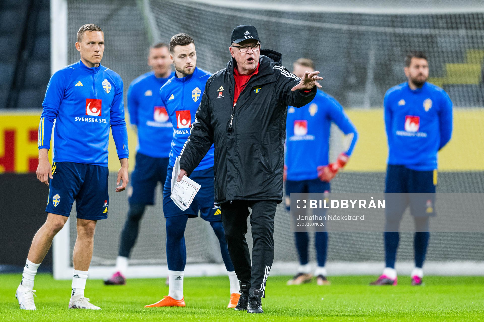 Head coach Janne Andersson of the Swedish national football