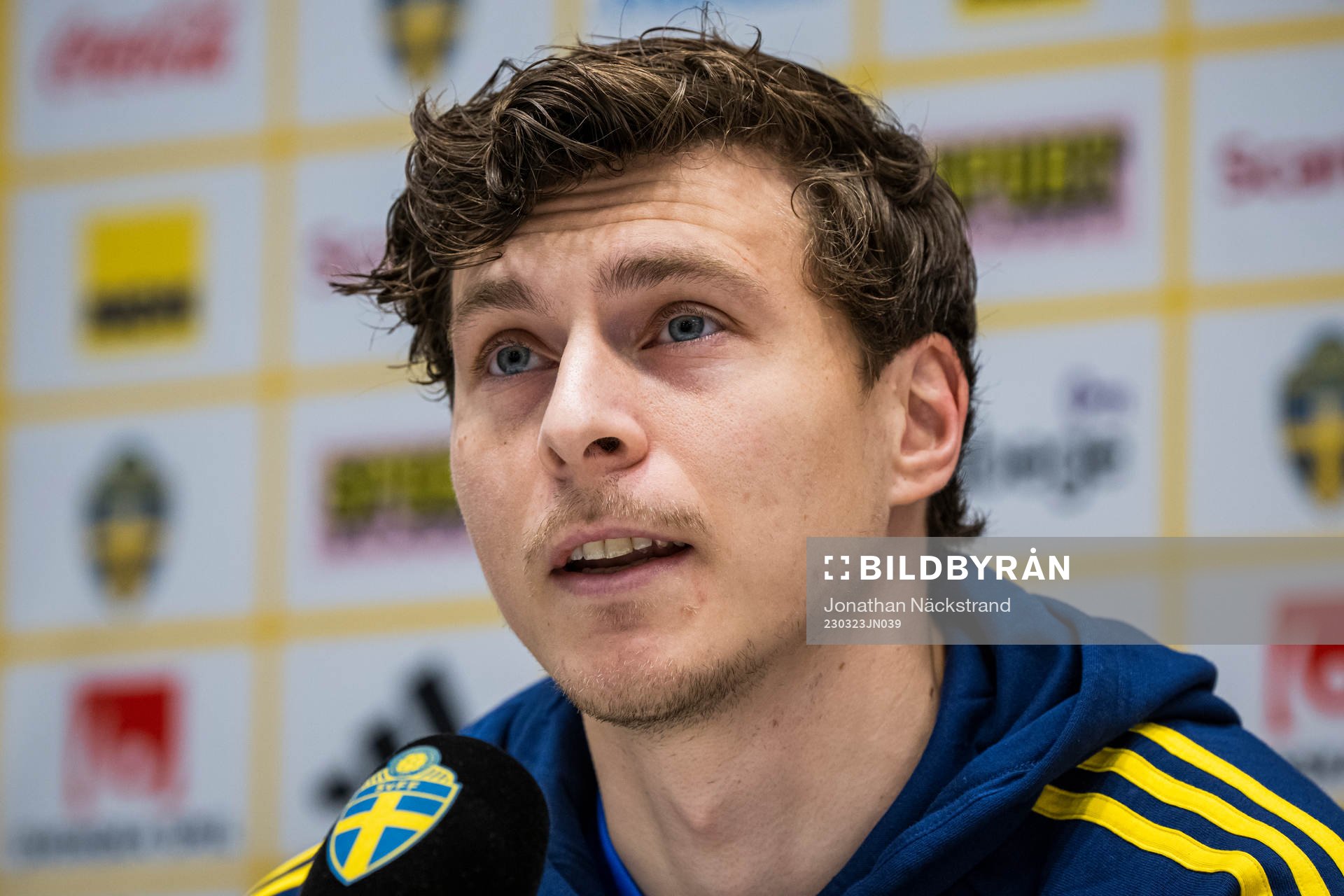 Victor Nilsson Lindelöf of the Swedish national football