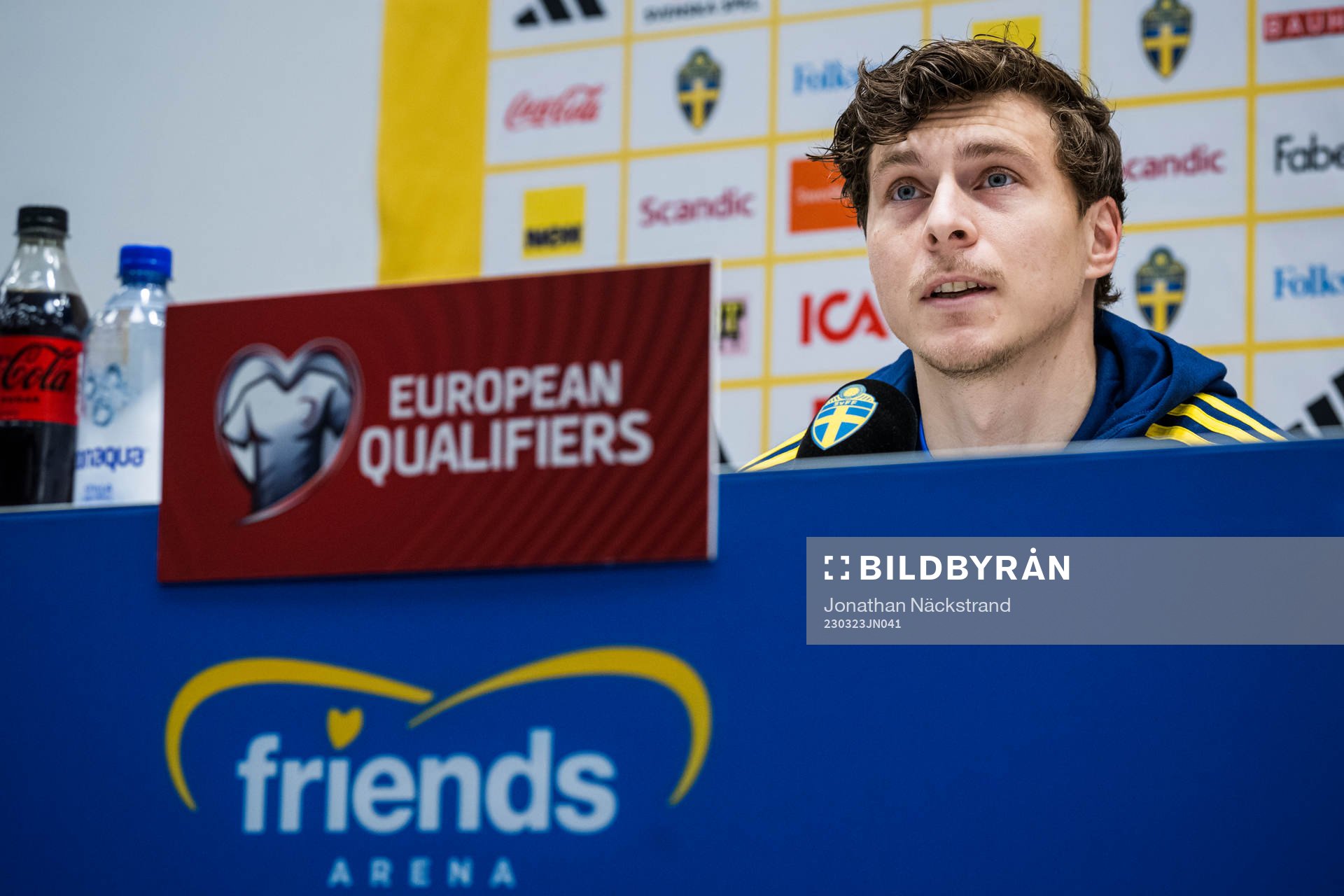 Victor Nilsson Lindelöf of the Swedish national football