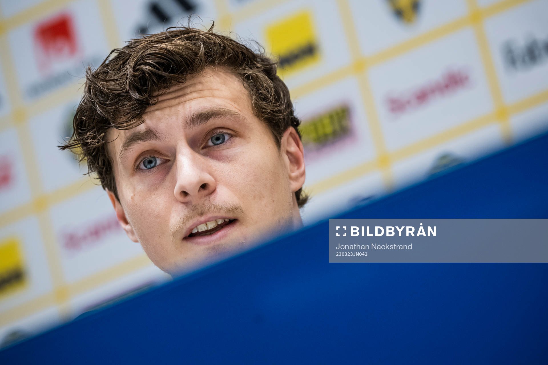 Victor Nilsson Lindelöf of the Swedish national football