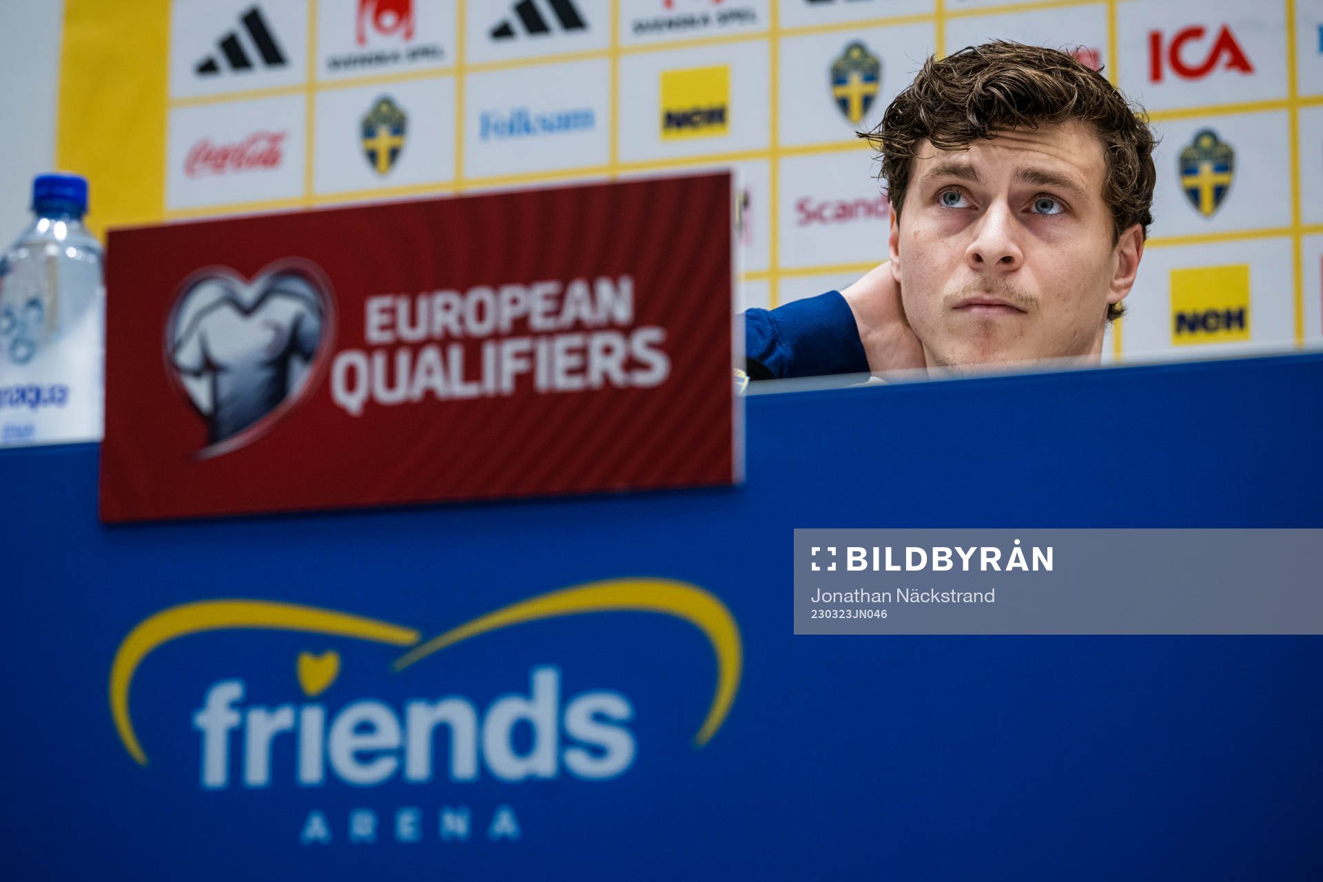 Victor Nilsson Lindelöf of the Swedish national football