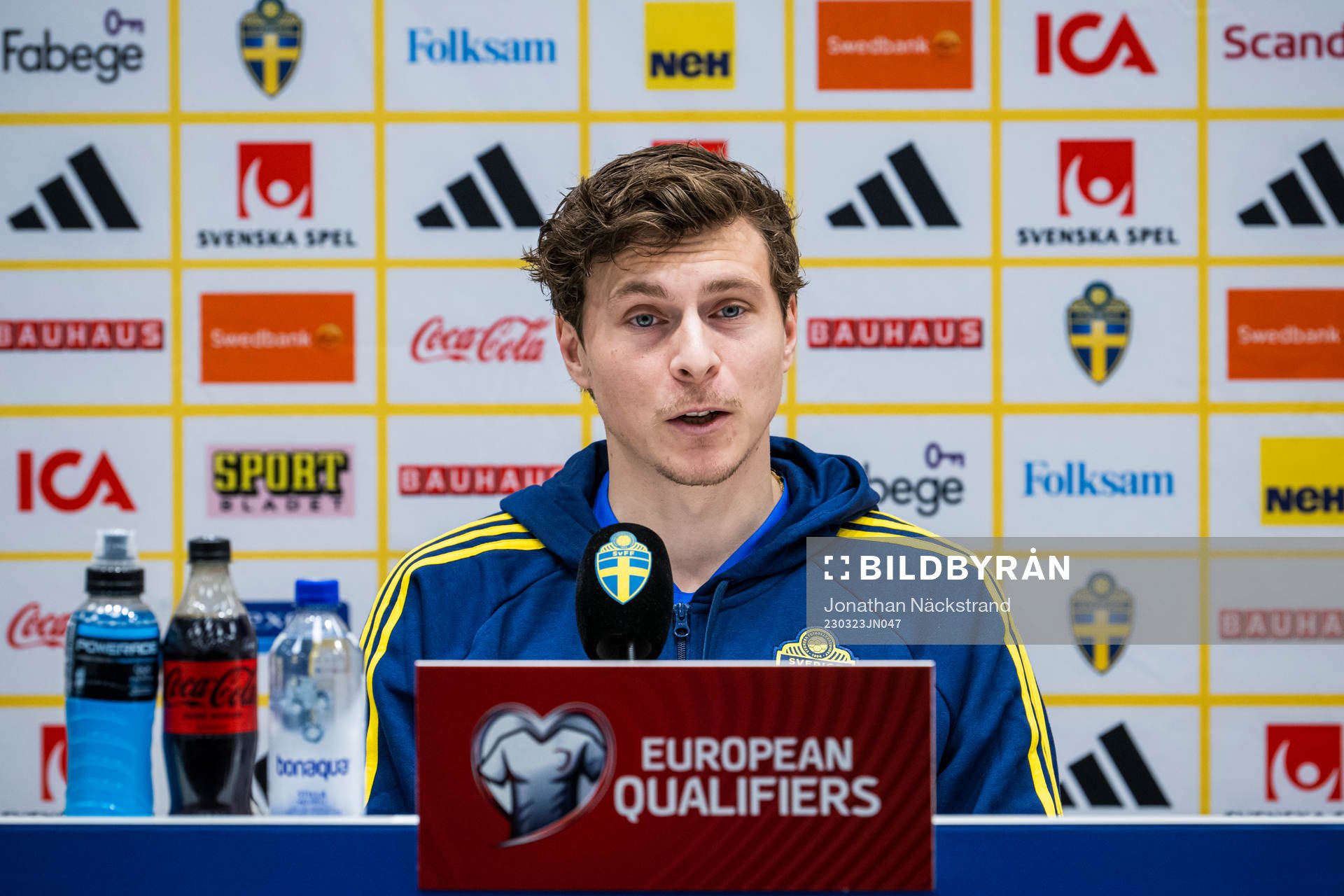 Victor Nilsson Lindelöf of the Swedish national football