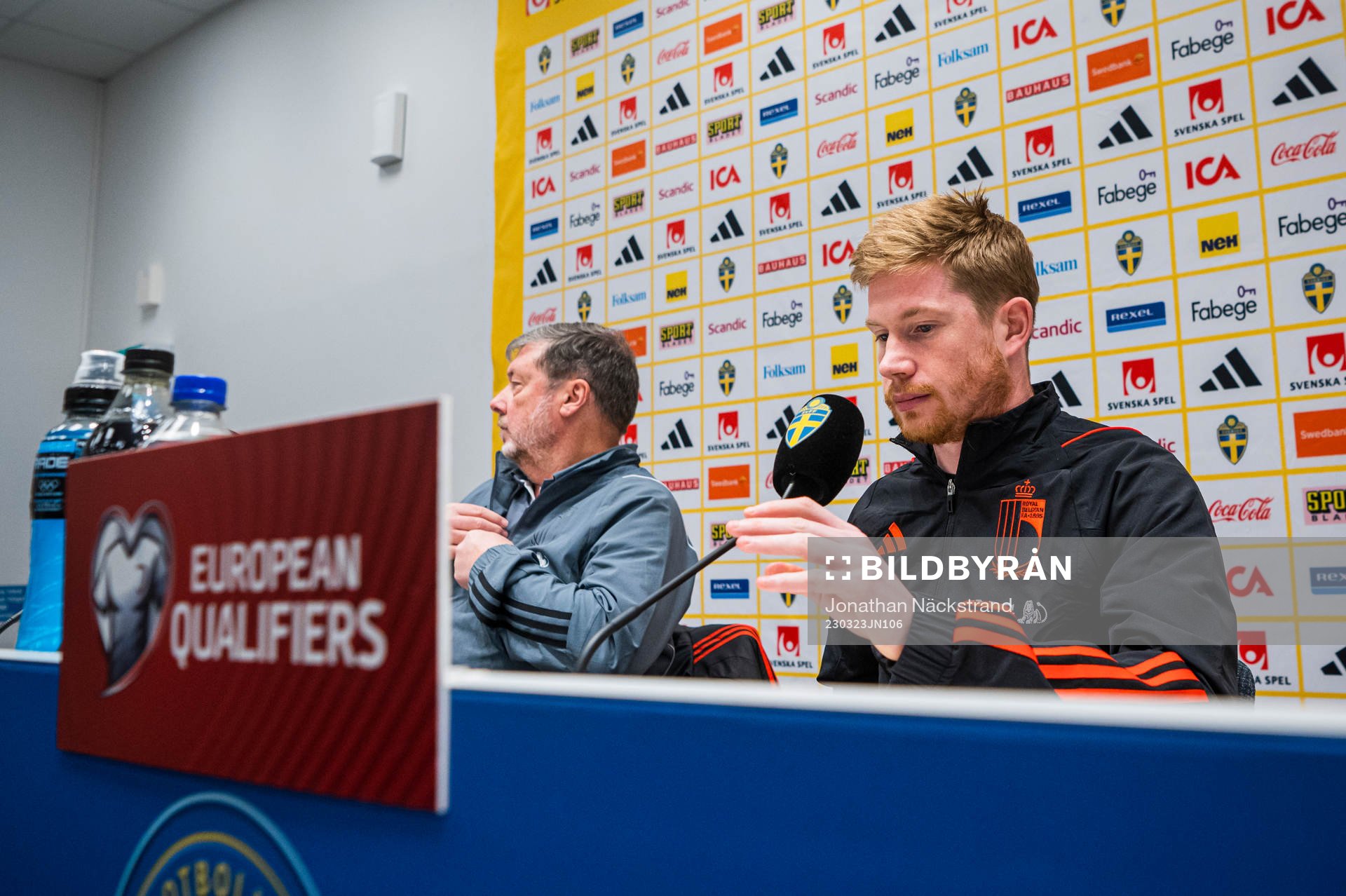Kevin De Bruyne of the Belgium national football team