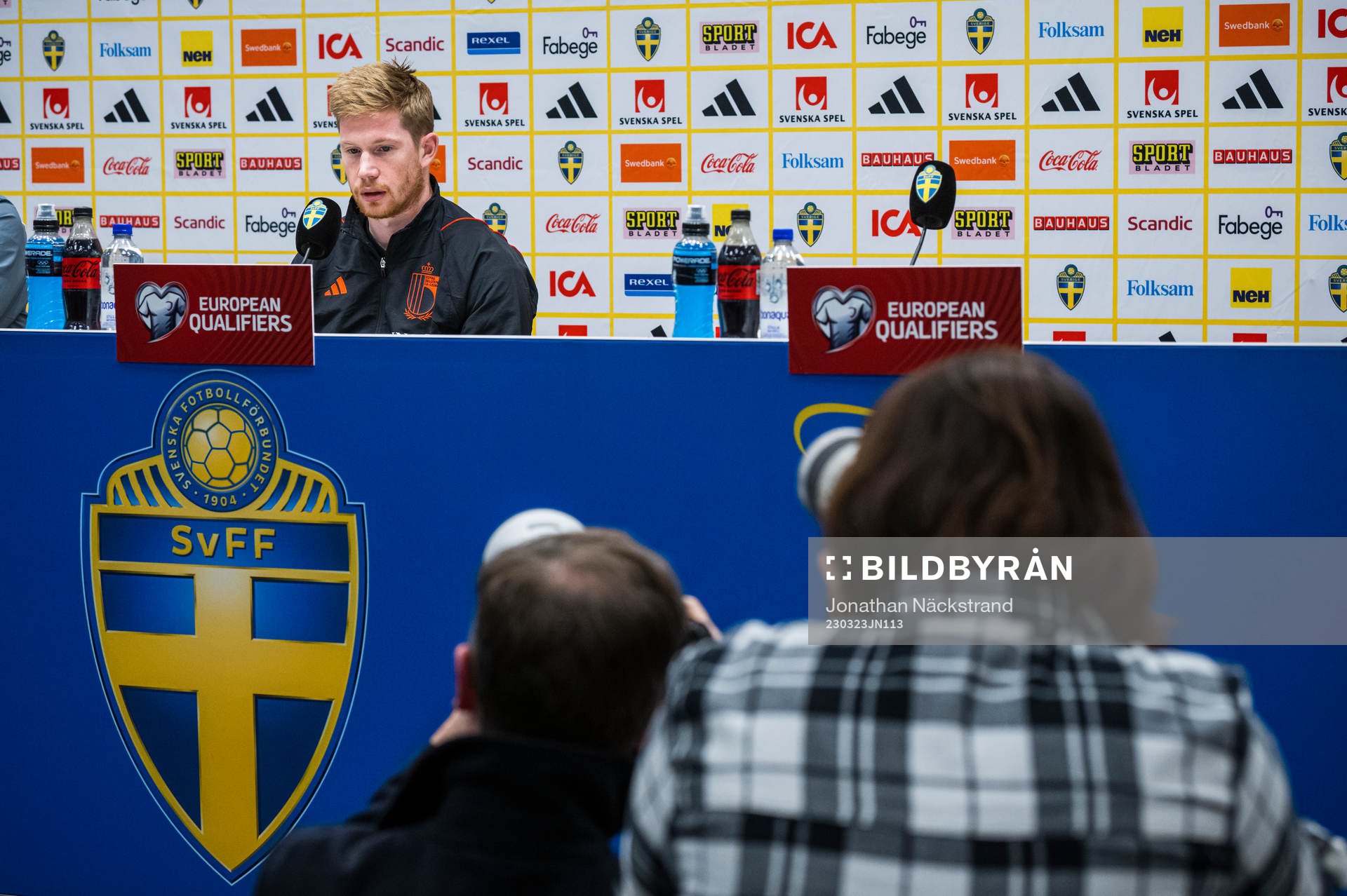 Kevin De Bruyne of the Belgium national football team