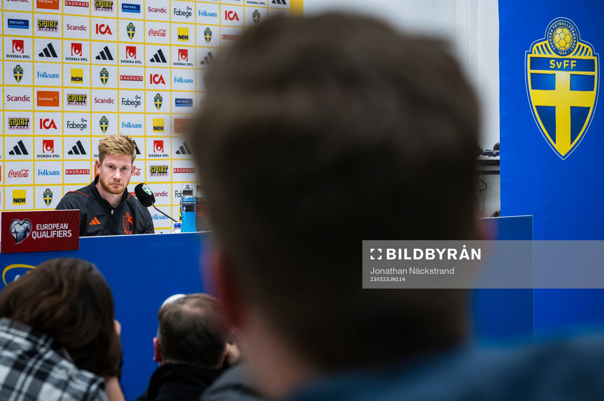 Kevin De Bruyne of the Belgium national football team