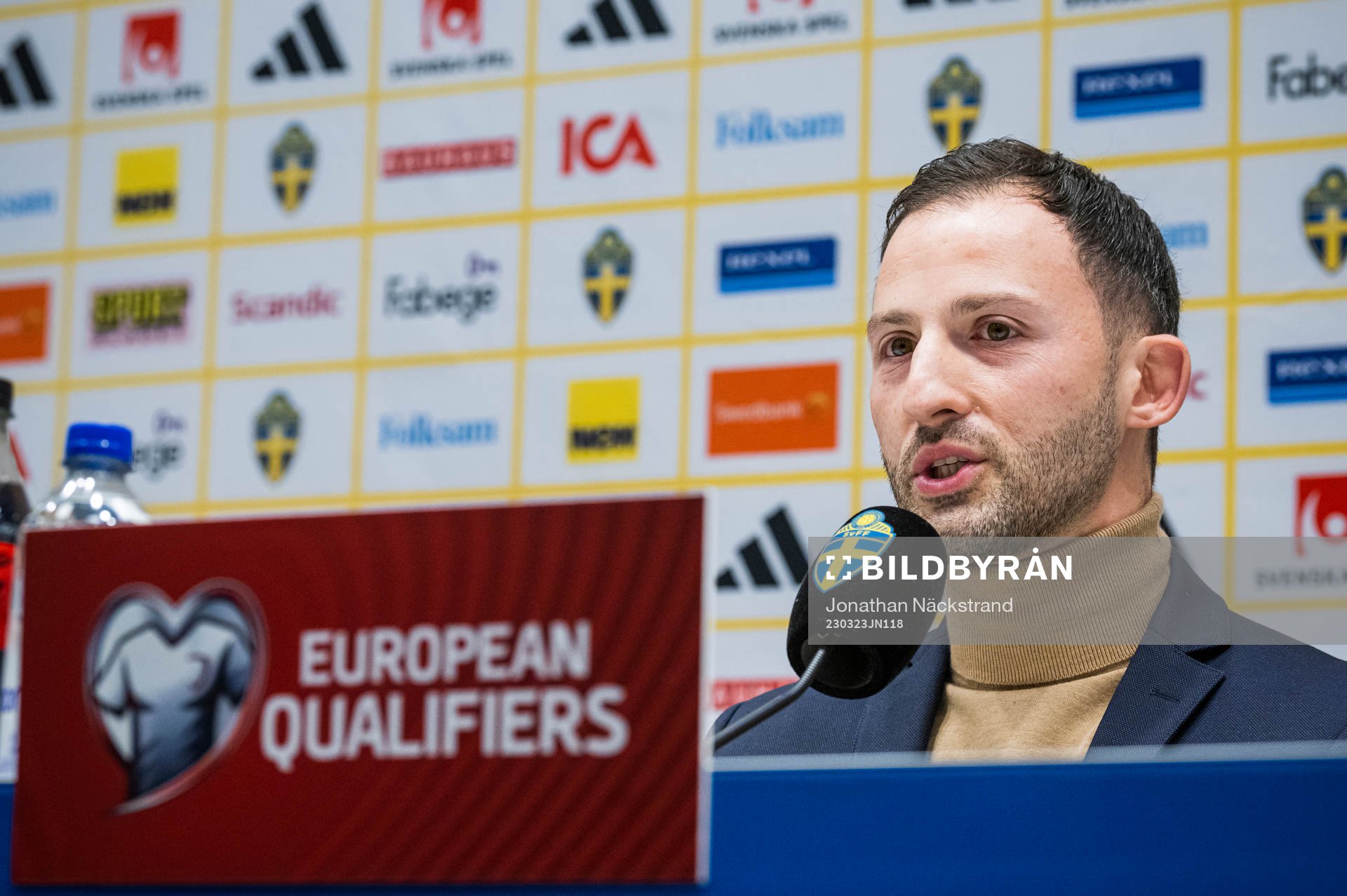 Domenico Tedesco, head coach of the Belgium national