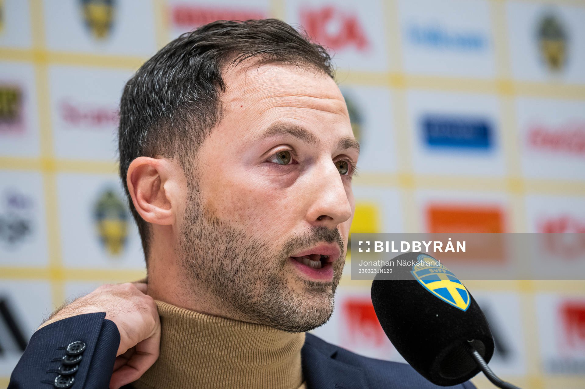 Domenico Tedesco, head coach of the Belgium national