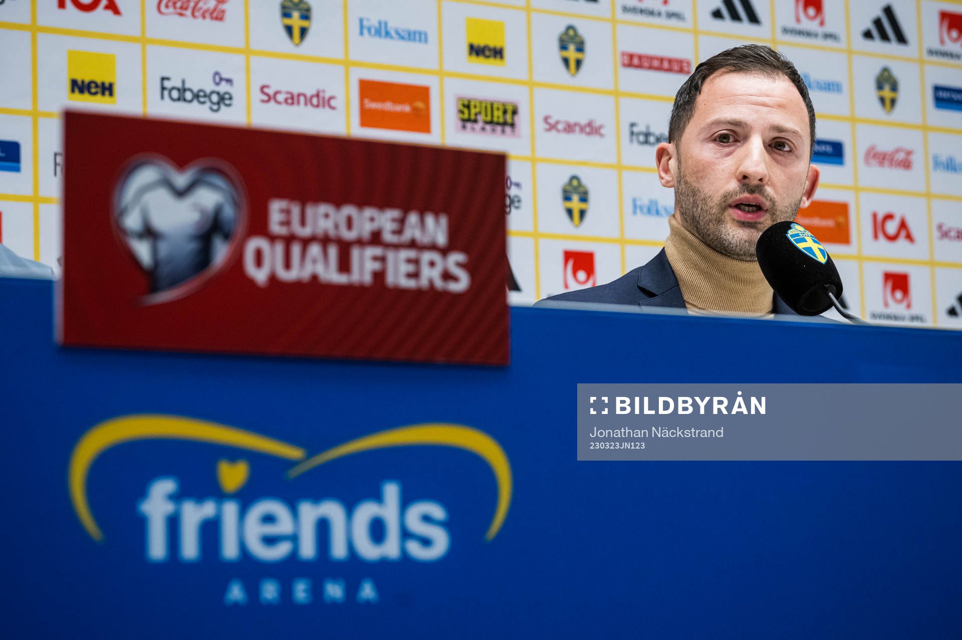 Domenico Tedesco, head coach of the Belgium national