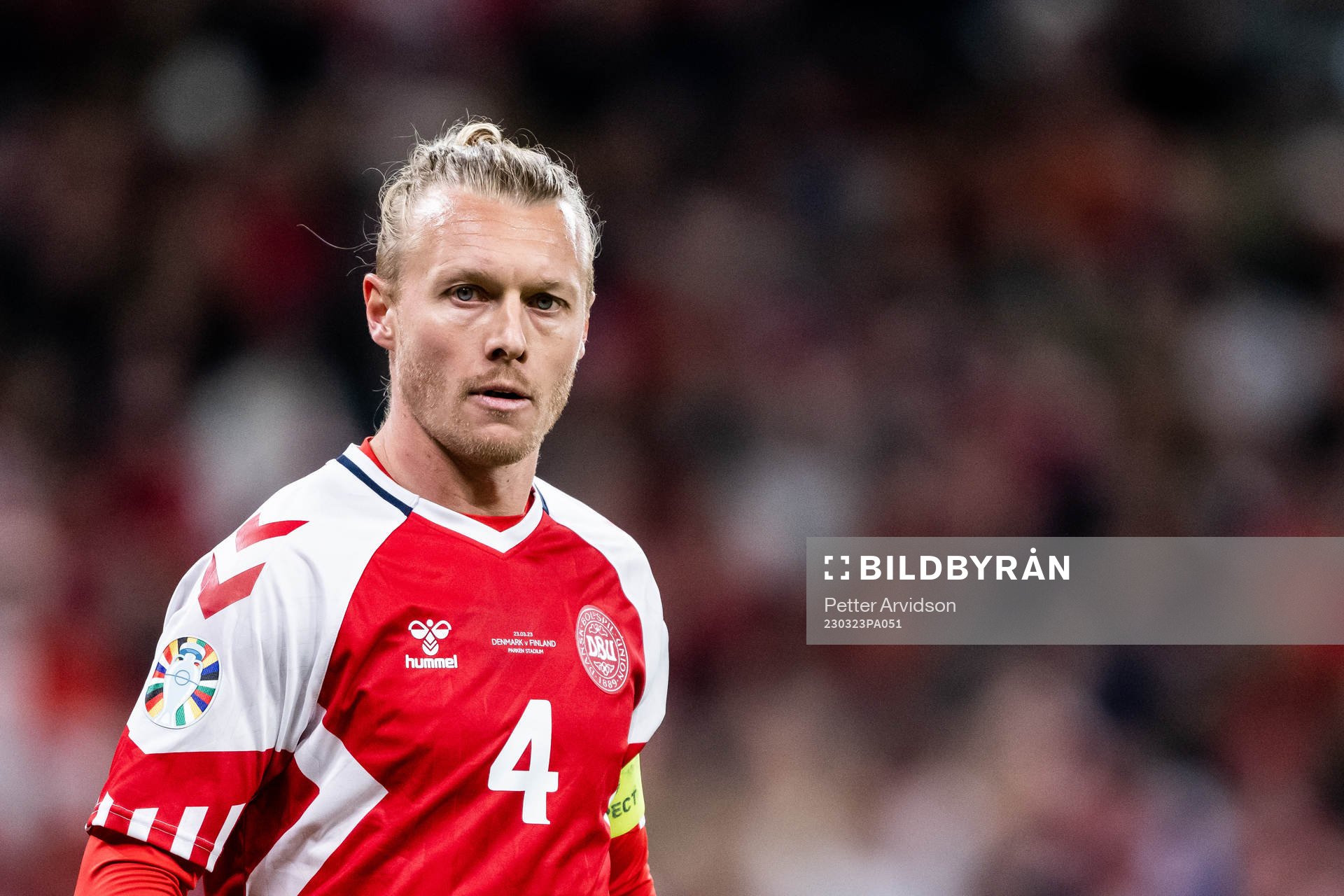 Simon Kjær of Denmark