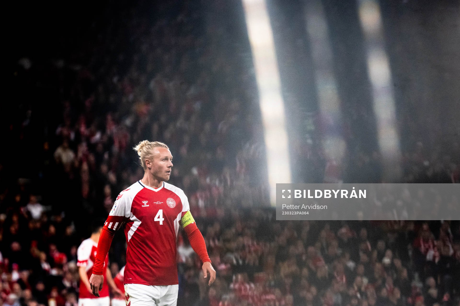 Simon Kjær of Denmark