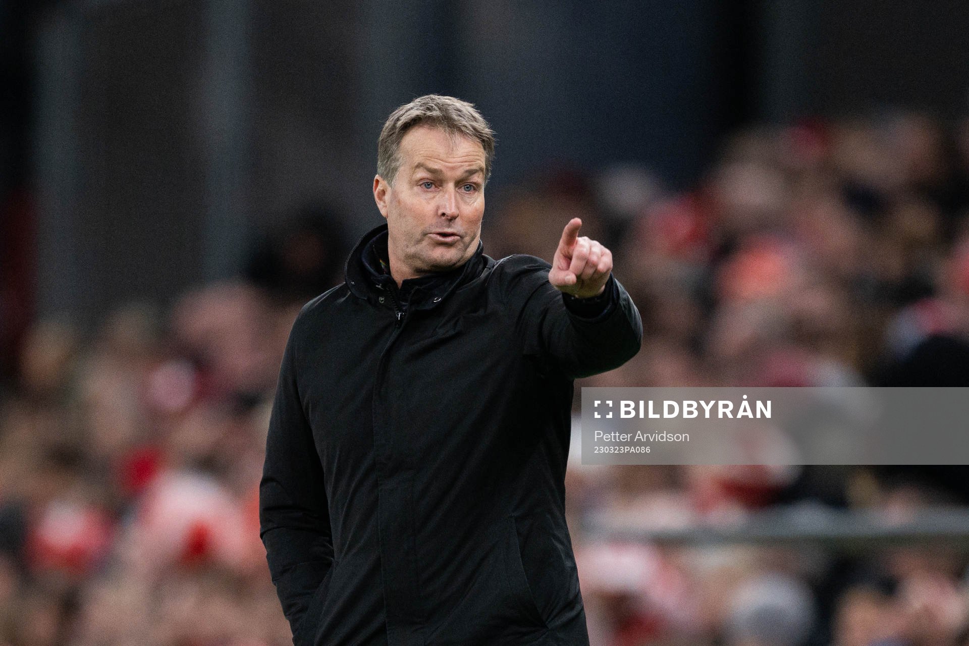 Head coach Kasper Hjulmand of Denmark