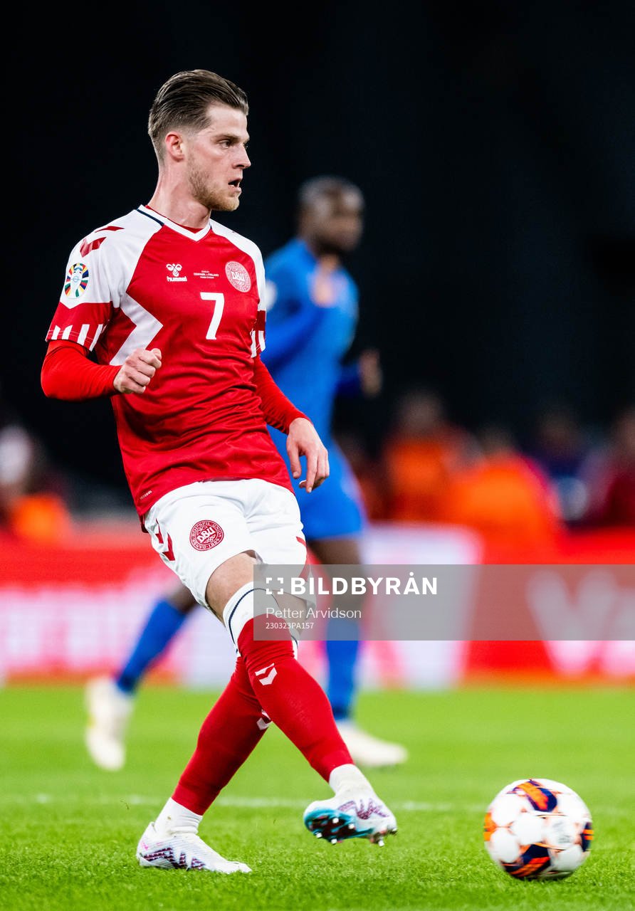 Mathias Jensen of Denmark