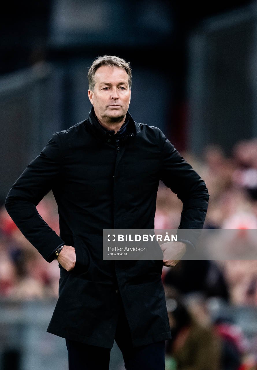 Head coach Kasper Hjulmand of Denmark