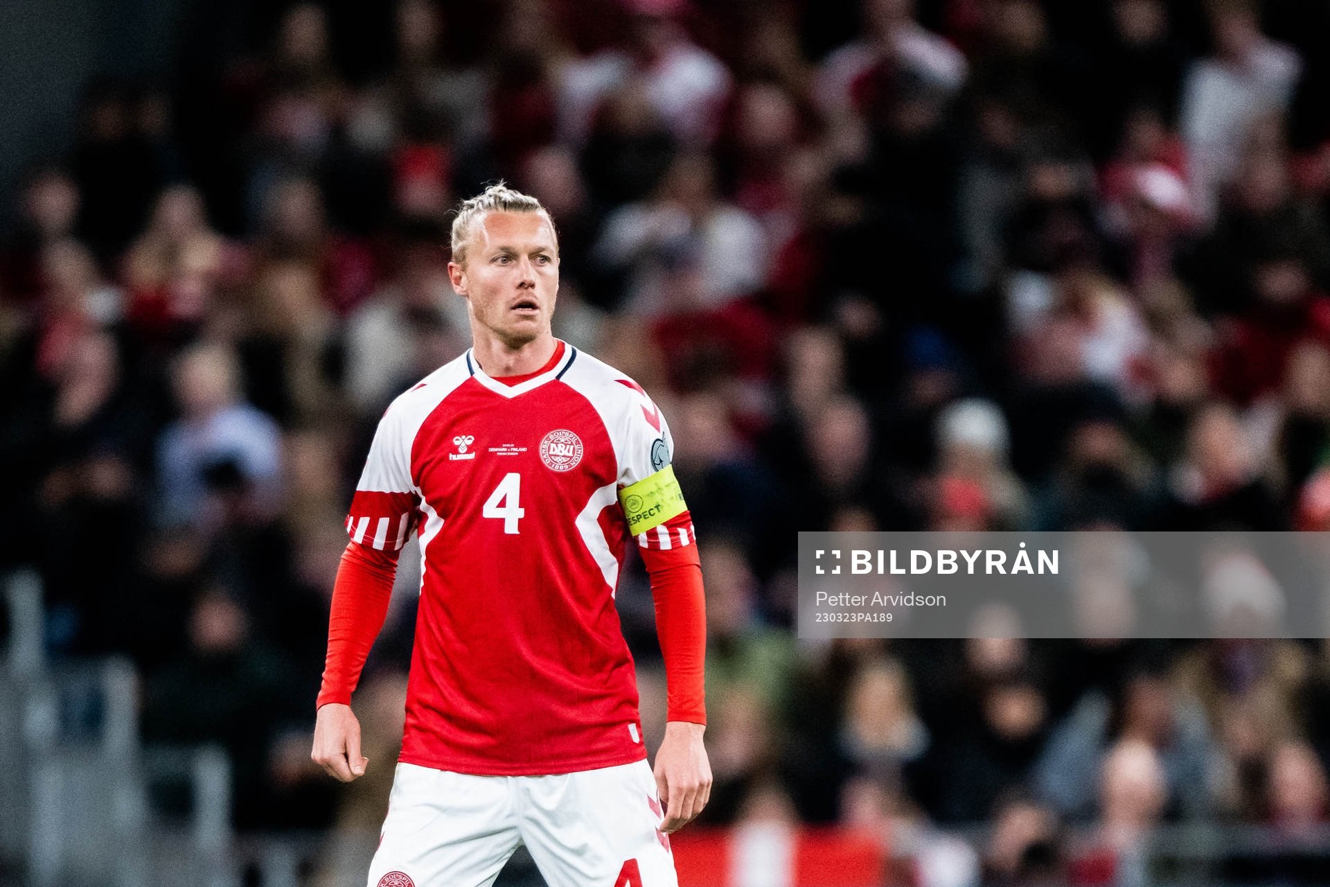 Simon Kjær of Denmark