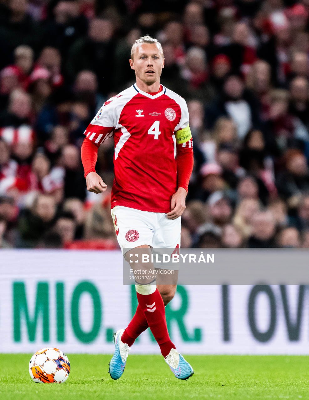 Simon Kjær of Denmark