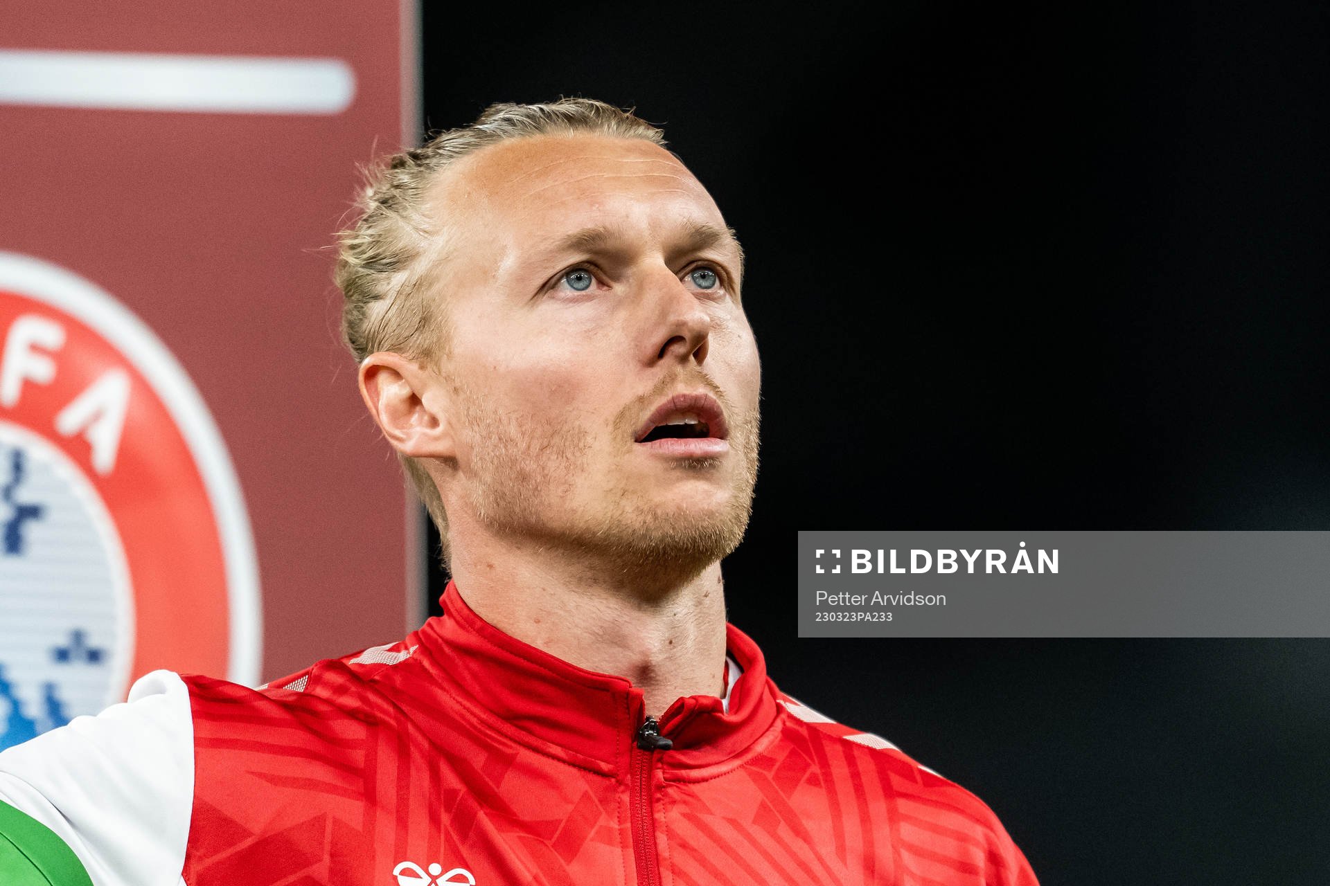 Simon Kjær of Denmark