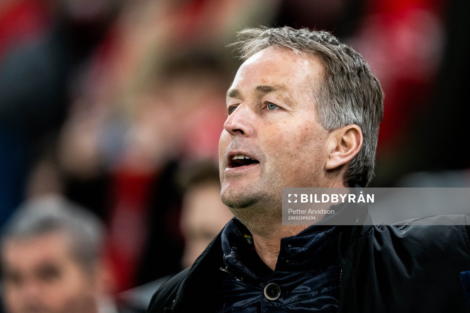 Head coach Kasper Hjulmand of Denmark