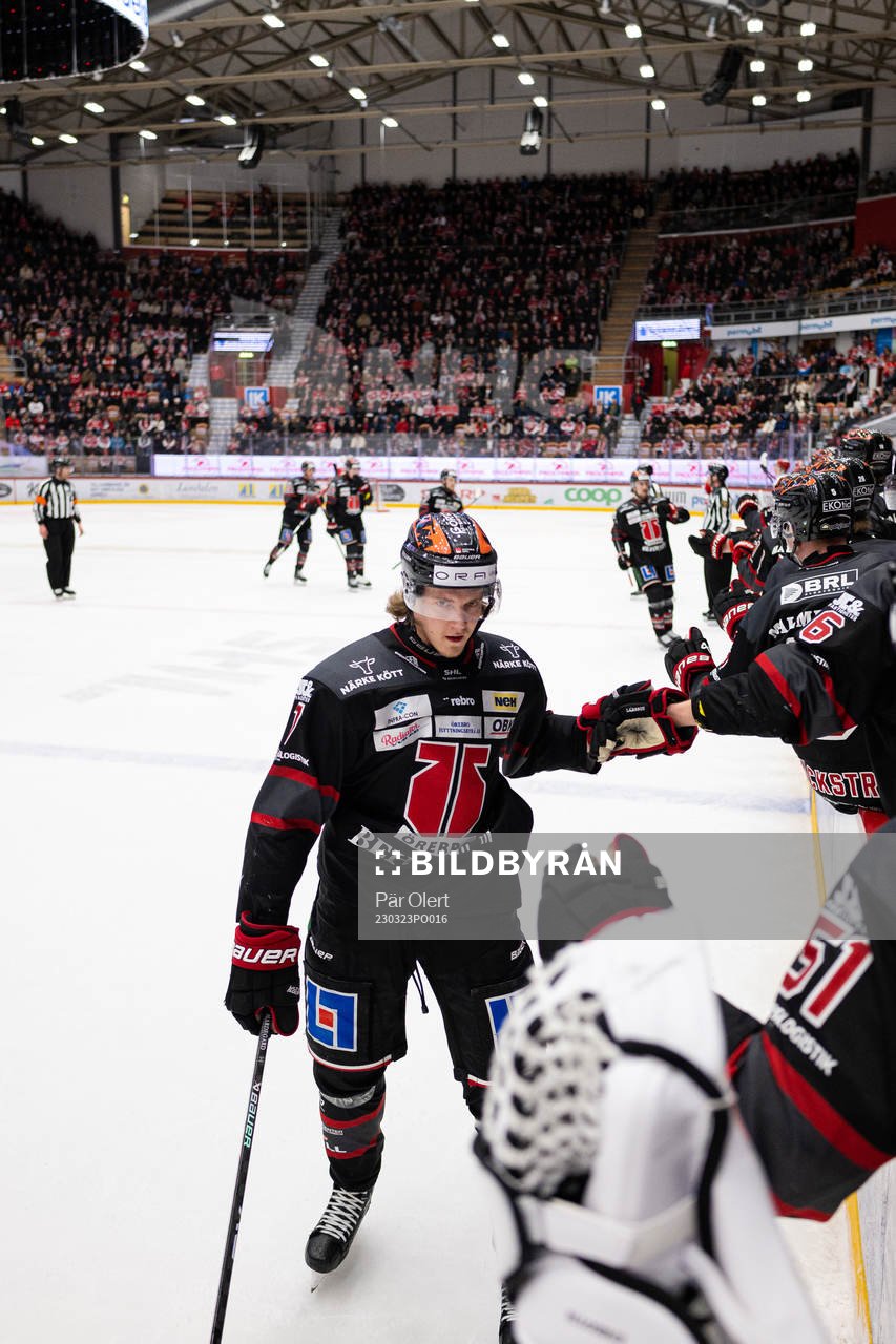 Örebros Marcus Hardegård jublar