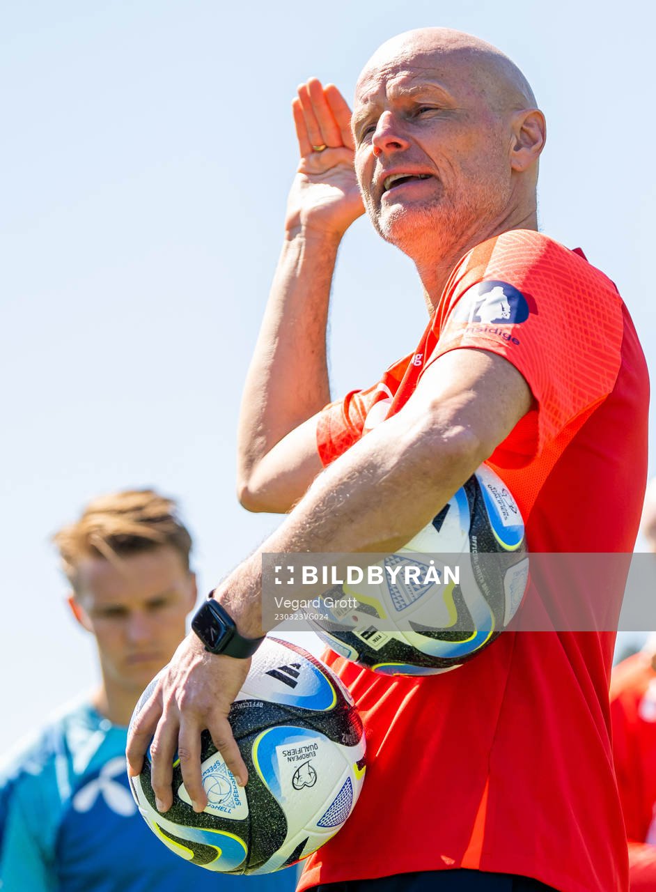 Ståle Solbakken, head coach of the Norwegian national