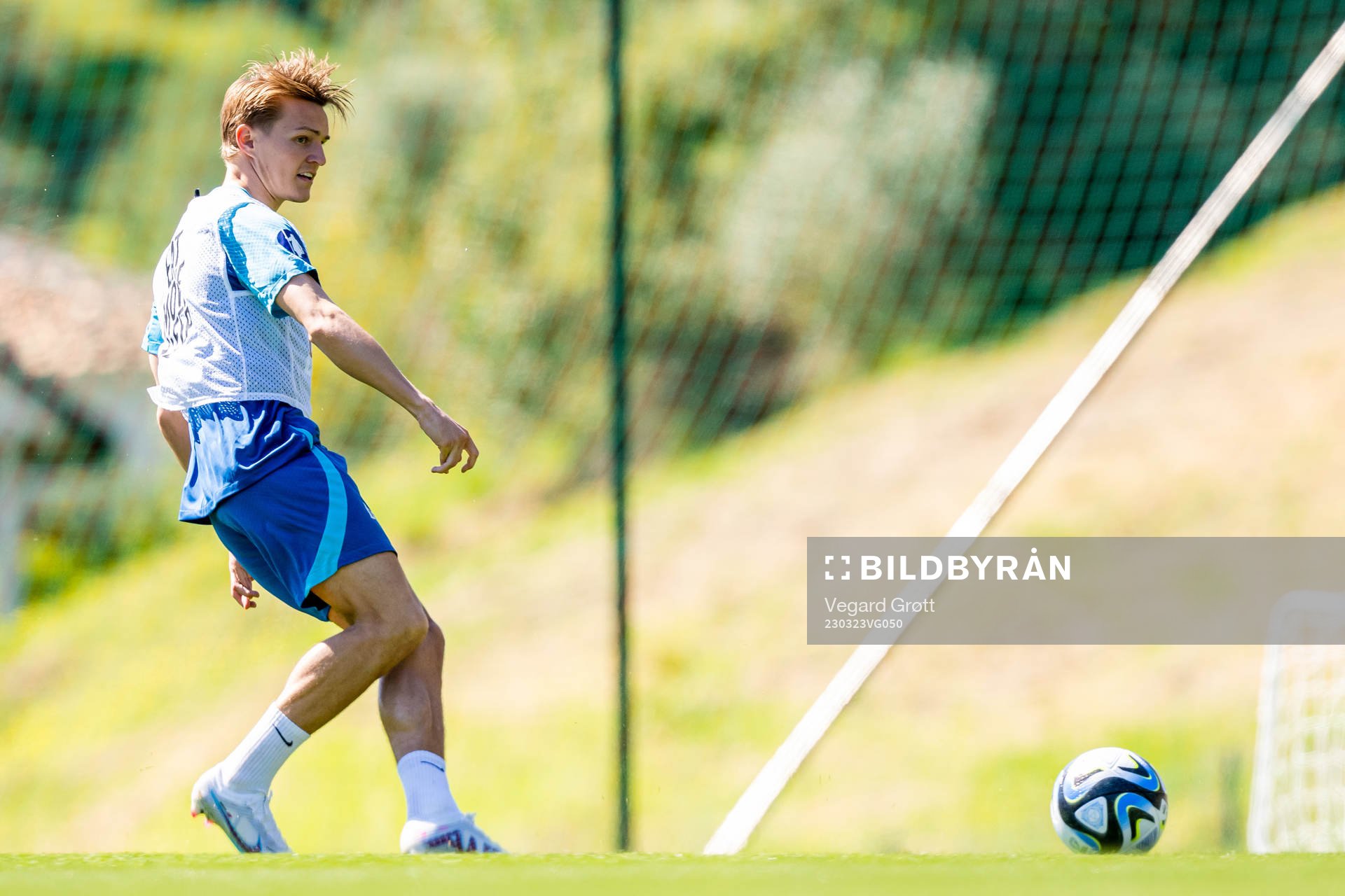 Martin Ødegaard of the Norwegian national football team