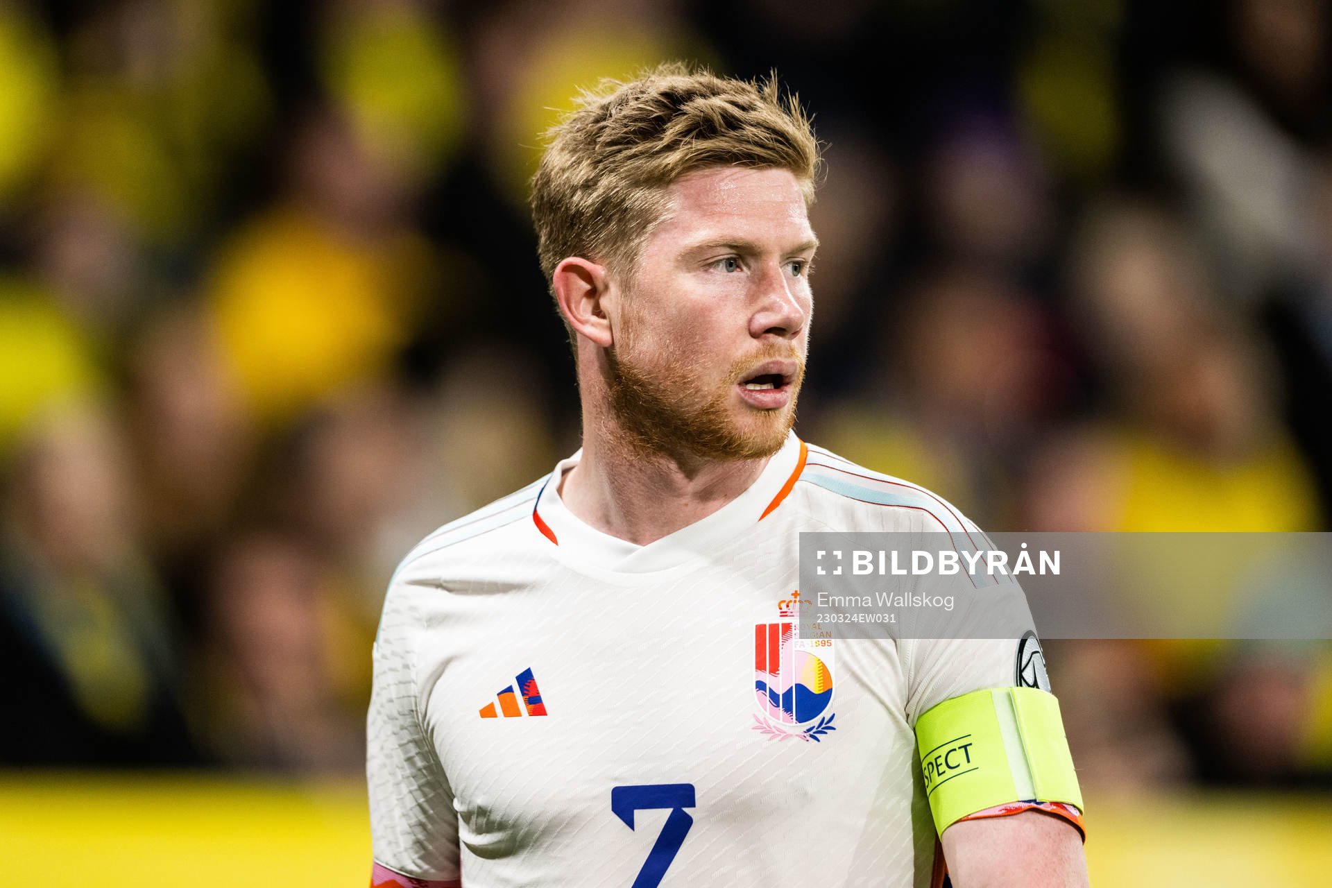 Kevin de Bruyne of Belgium