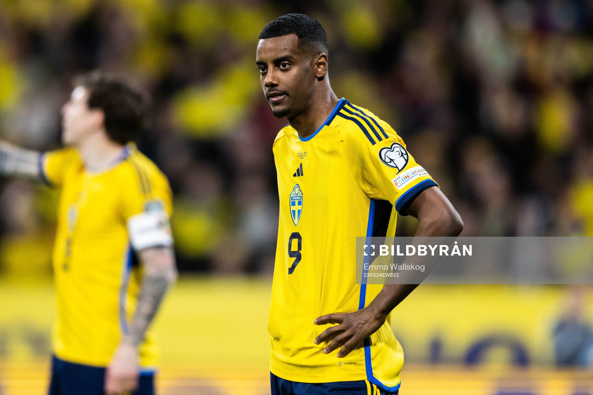Alexander Isak of Sweden