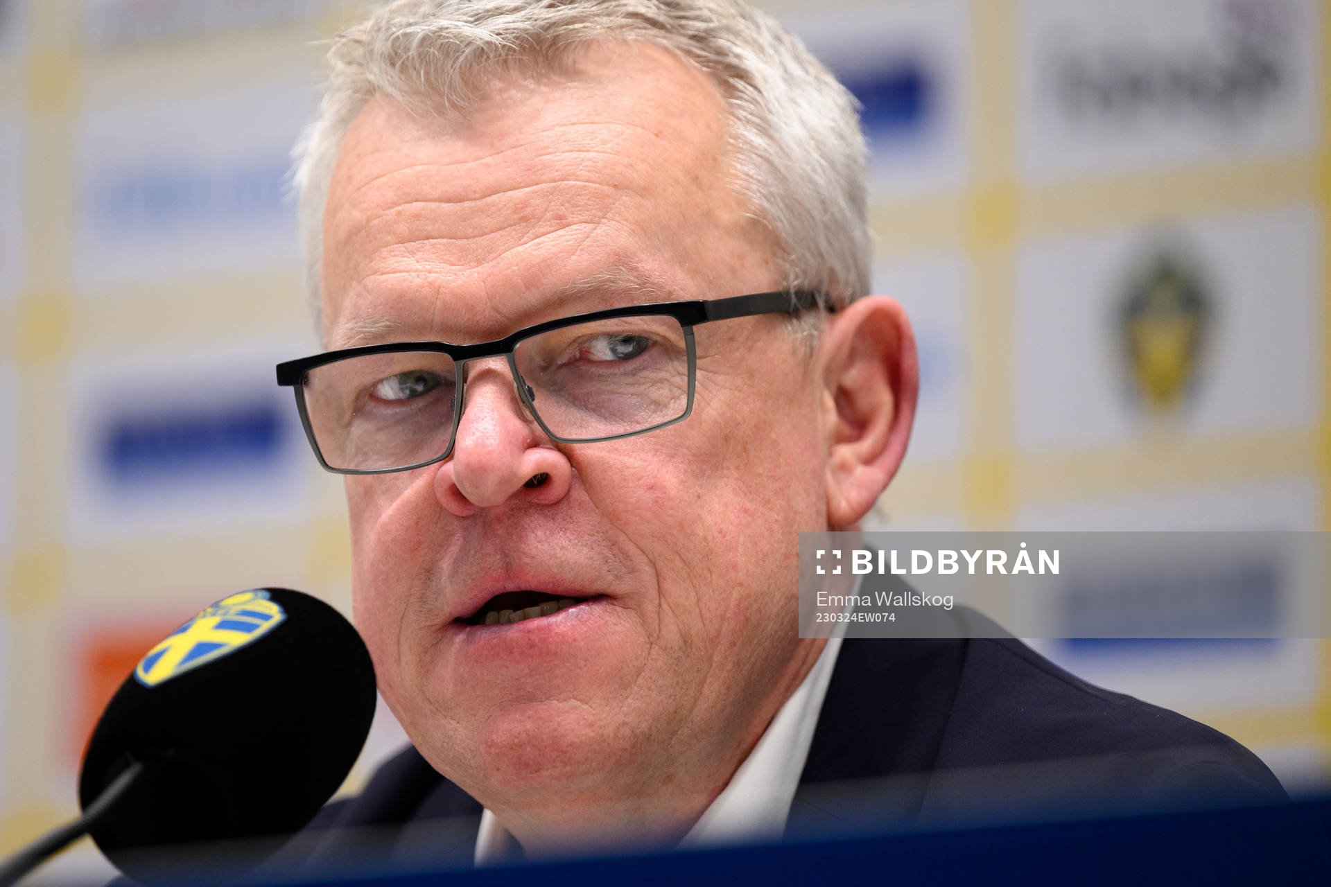 Head coach Janne Andersson of Sweden