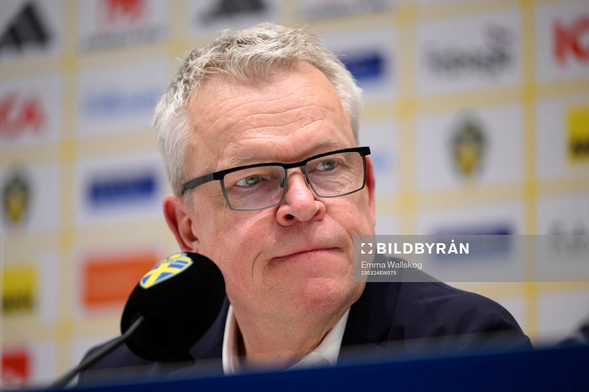 Head coach Janne Andersson of Sweden