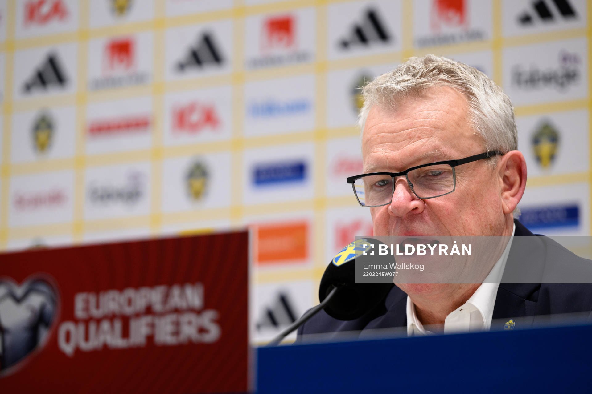 Head coach Janne Andersson of Sweden