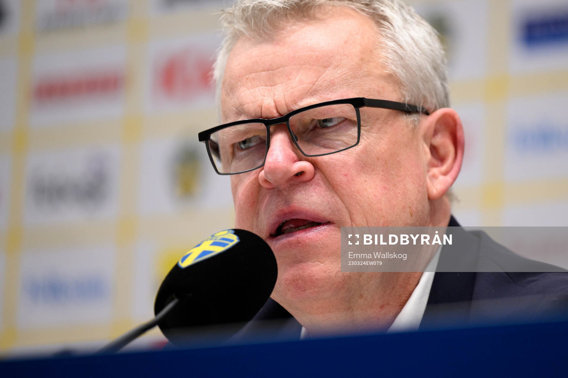 Head coach Janne Andersson of Sweden