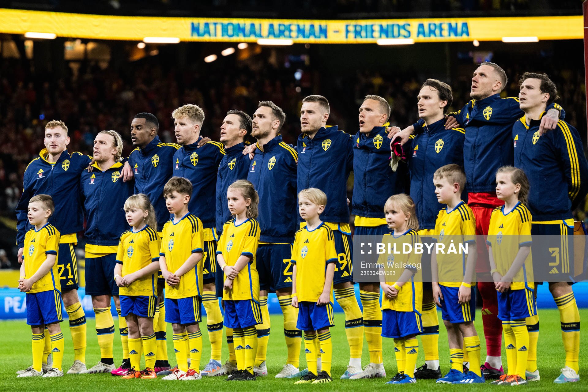 Dejan Kulusevski, Emil Forsberg, Alexander Isak, Samuel