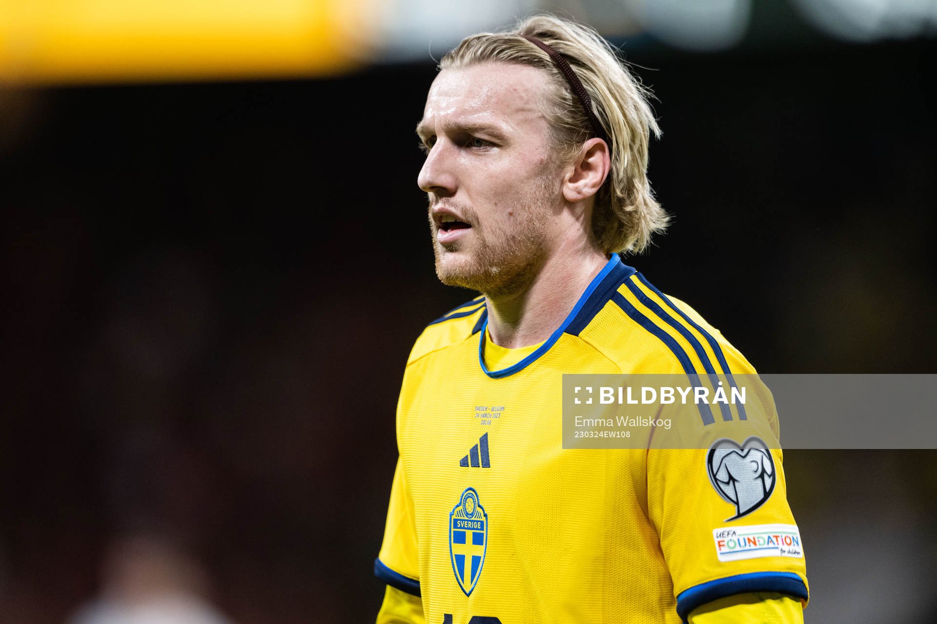 Emil Forsberg of Sweden