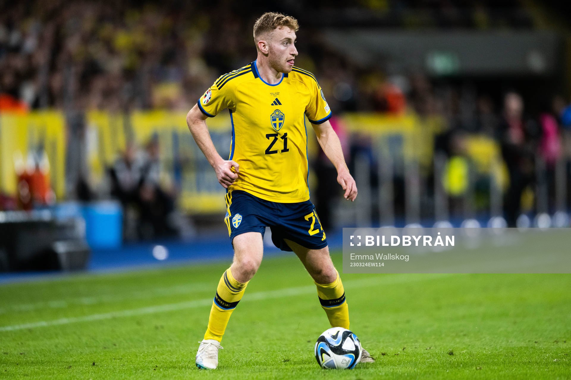 Dejan Kulusevski of Sweden