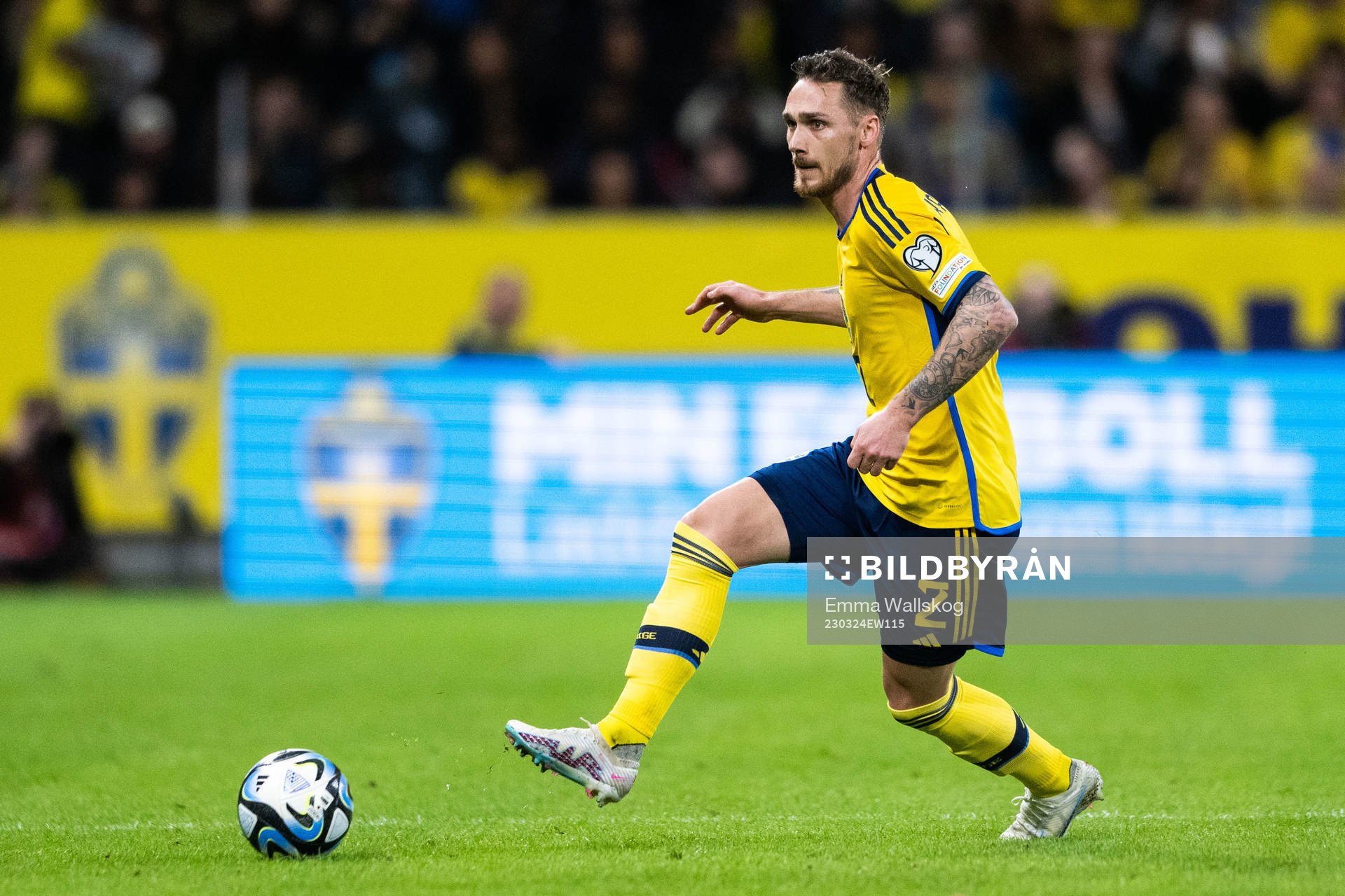 Linus Wahlqvist Egnell of Sweden