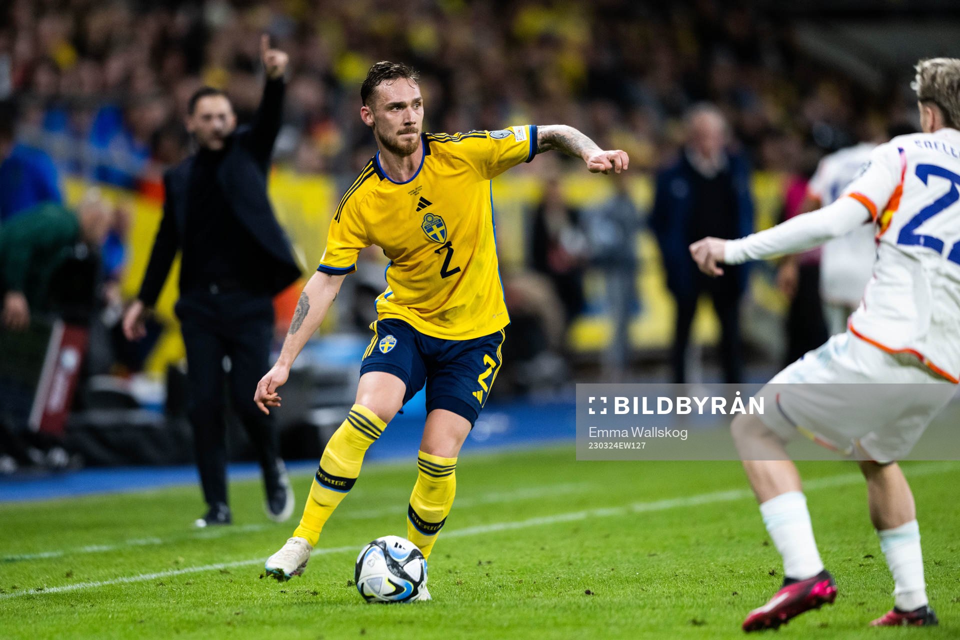 Linus Wahlqvist Egnell of Sweden