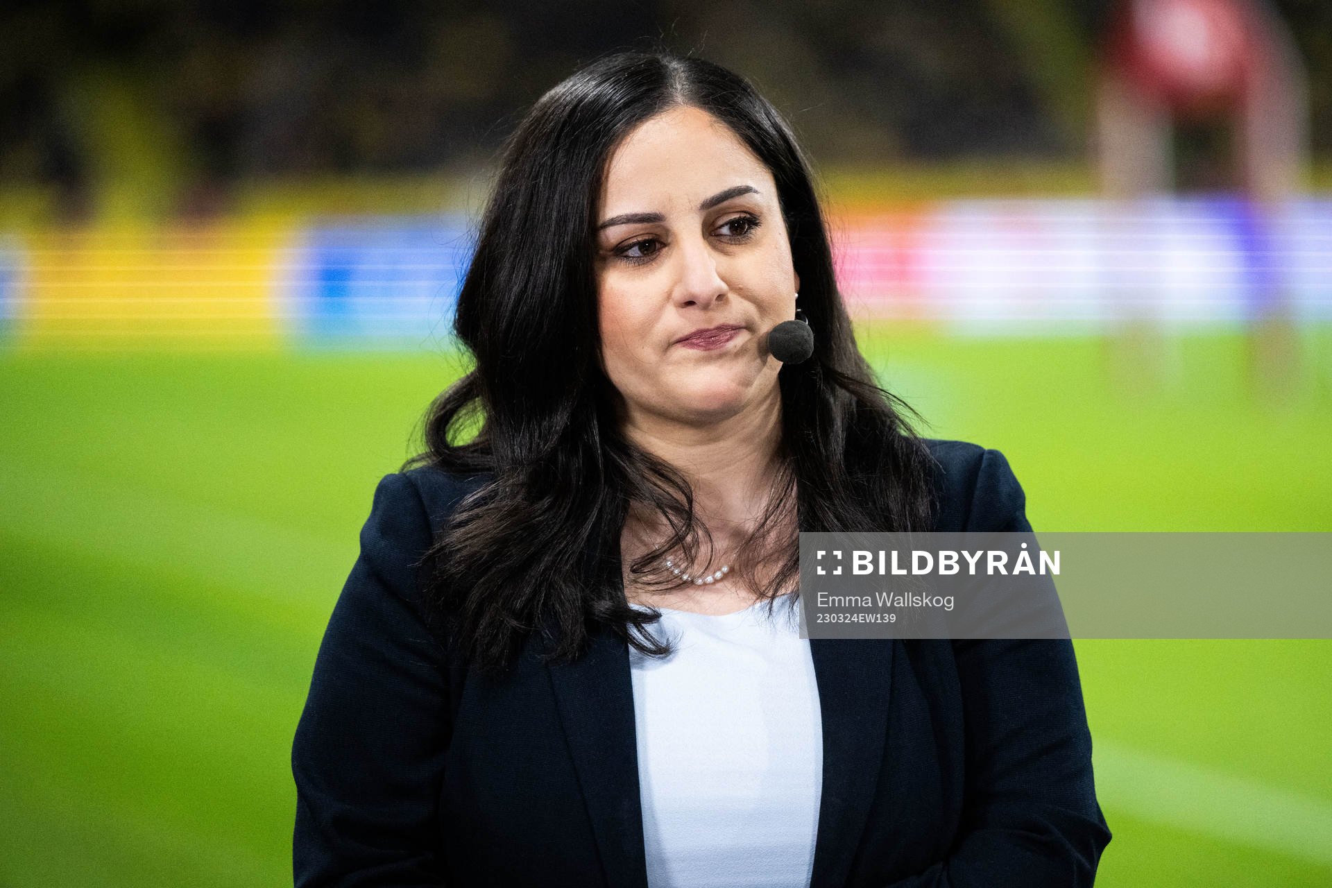Jennifer Kücükaslan, reporter at the Swedish broadcaster