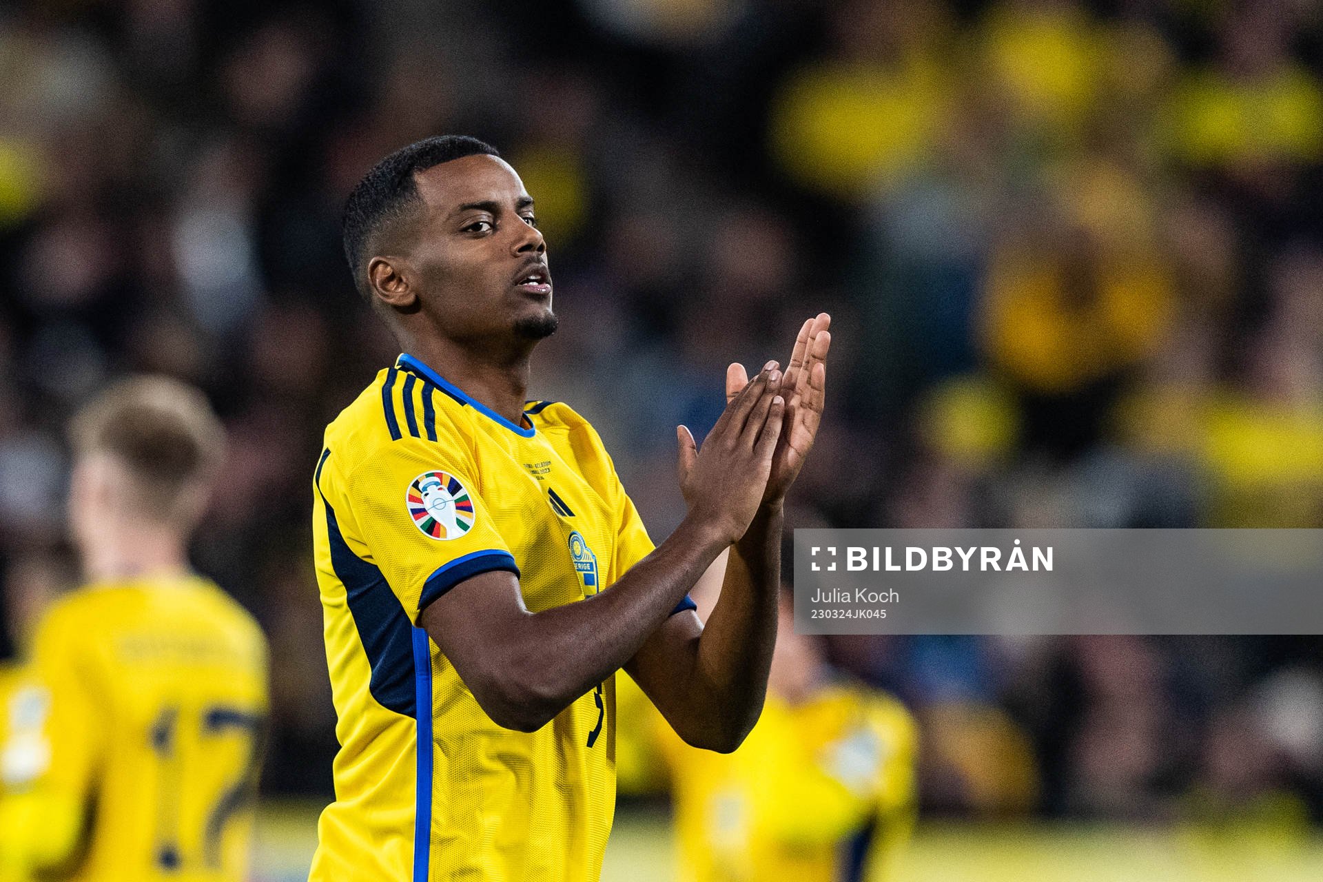 Alexander Isak of Sweden