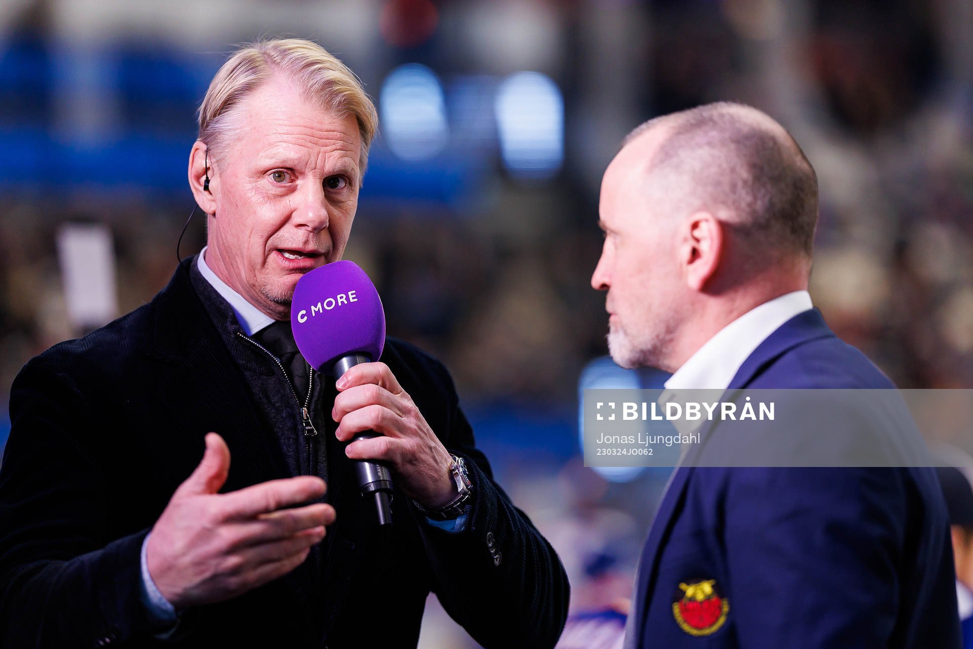 Cmores Niklas Wikegård intervjuar Luleås tränare Thomas