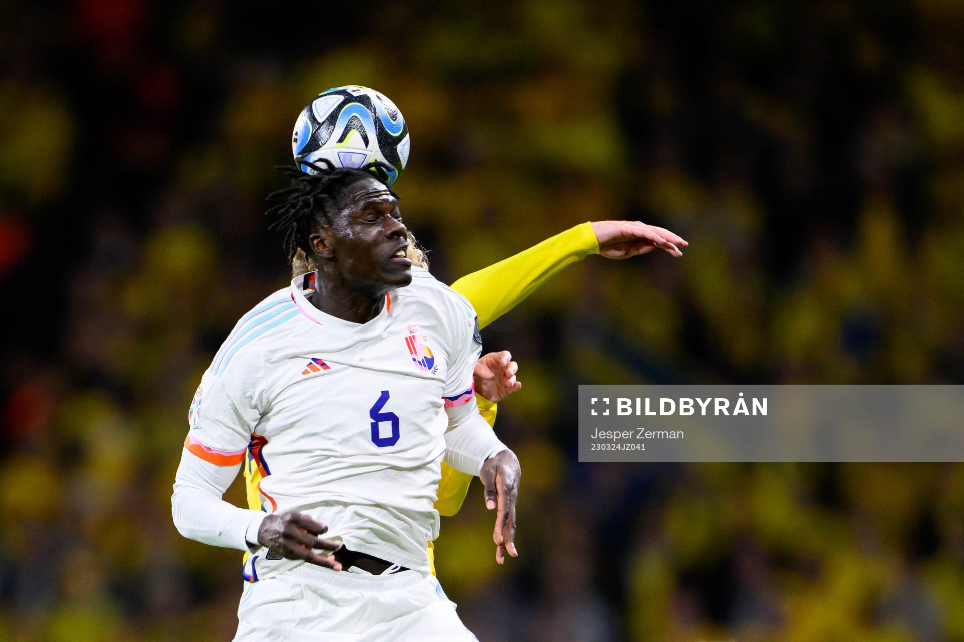 Amadou Onana of Belgium