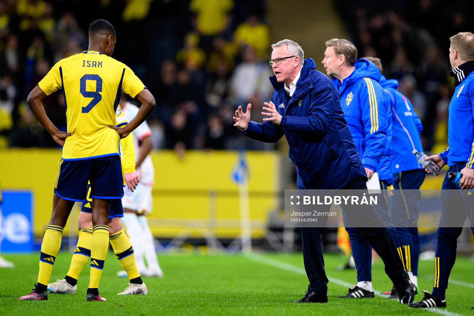 Head coach Janne Andersson of Sweden