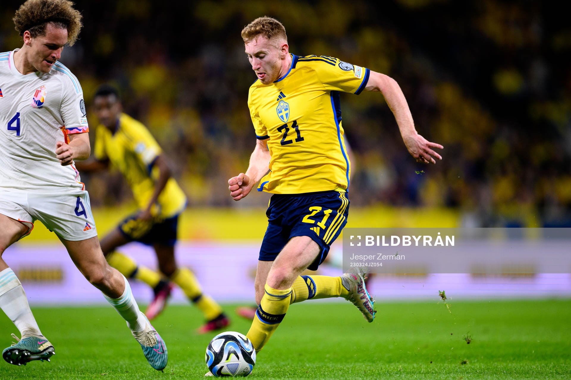 Dejan Kulusevski of Sweden
