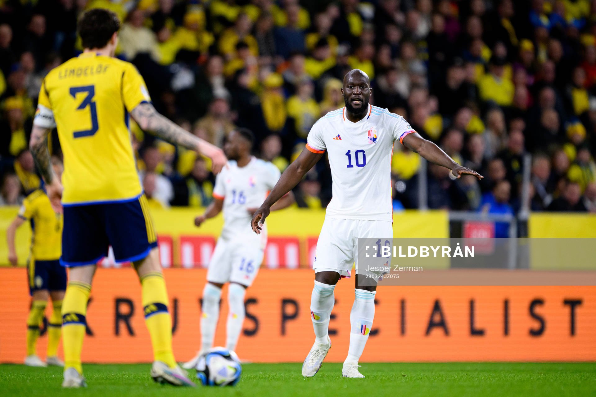 Romelu Lukaku of Belgium