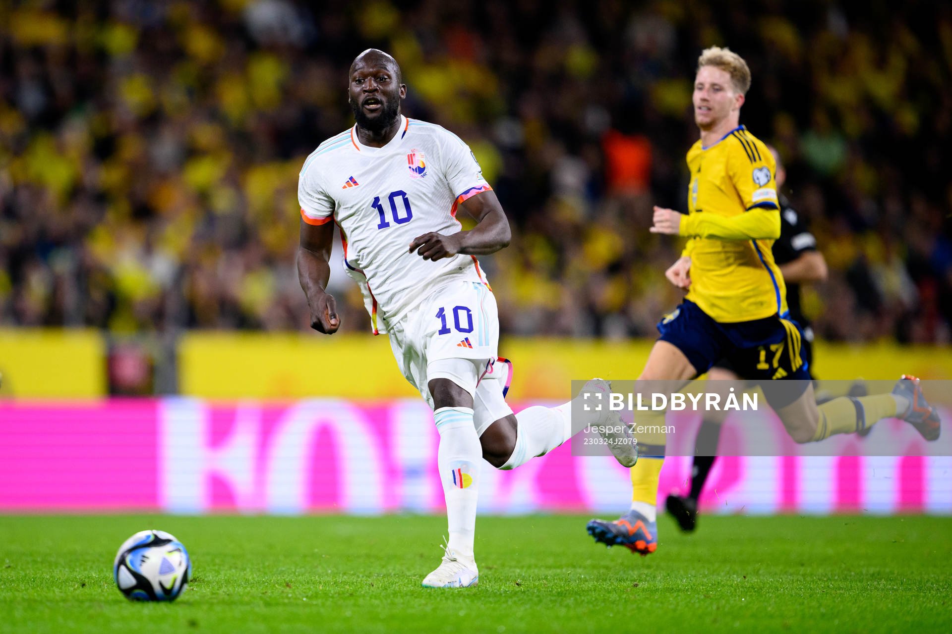 Romelu Lukaku of Belgium
