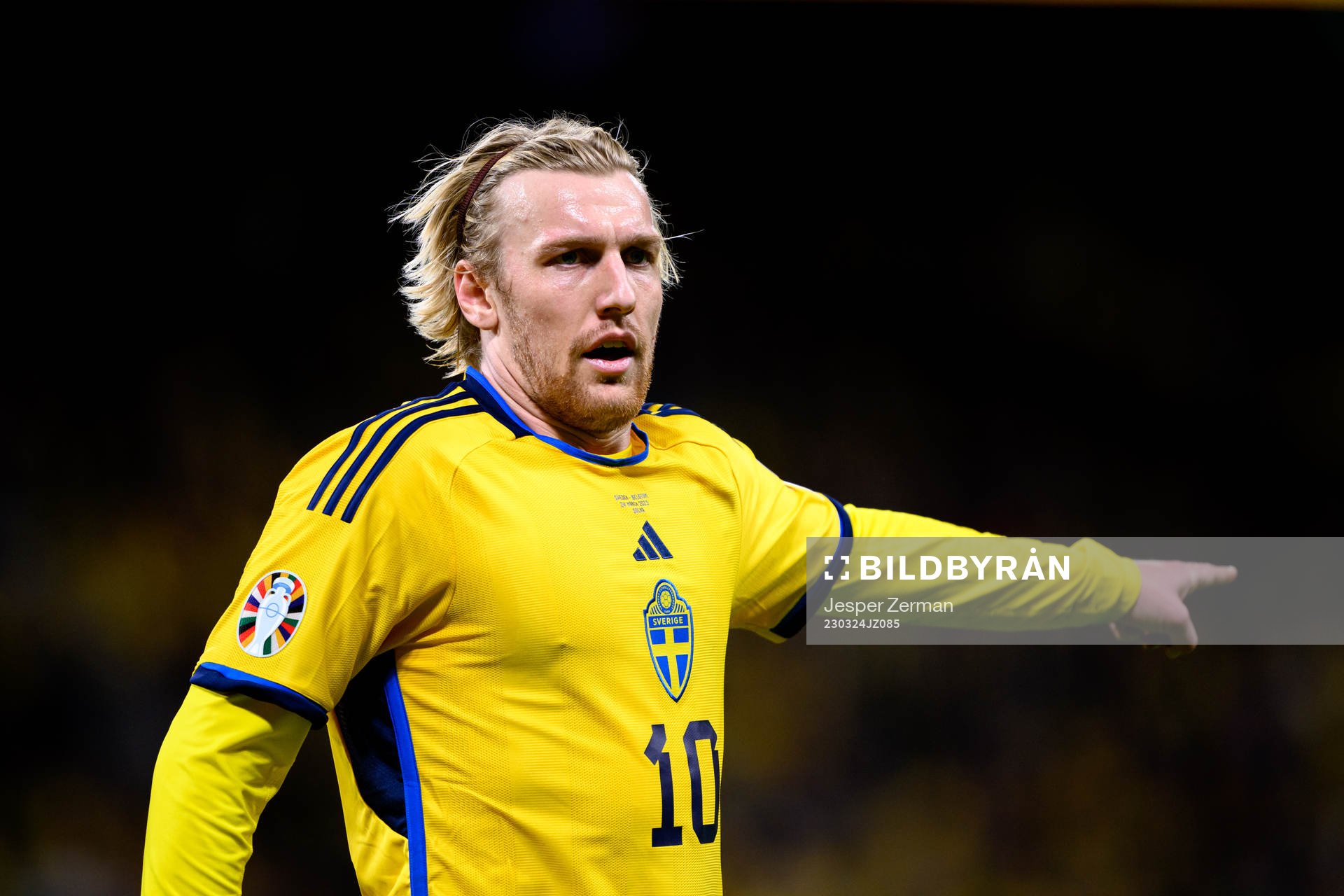 Emil Forsberg of Sweden