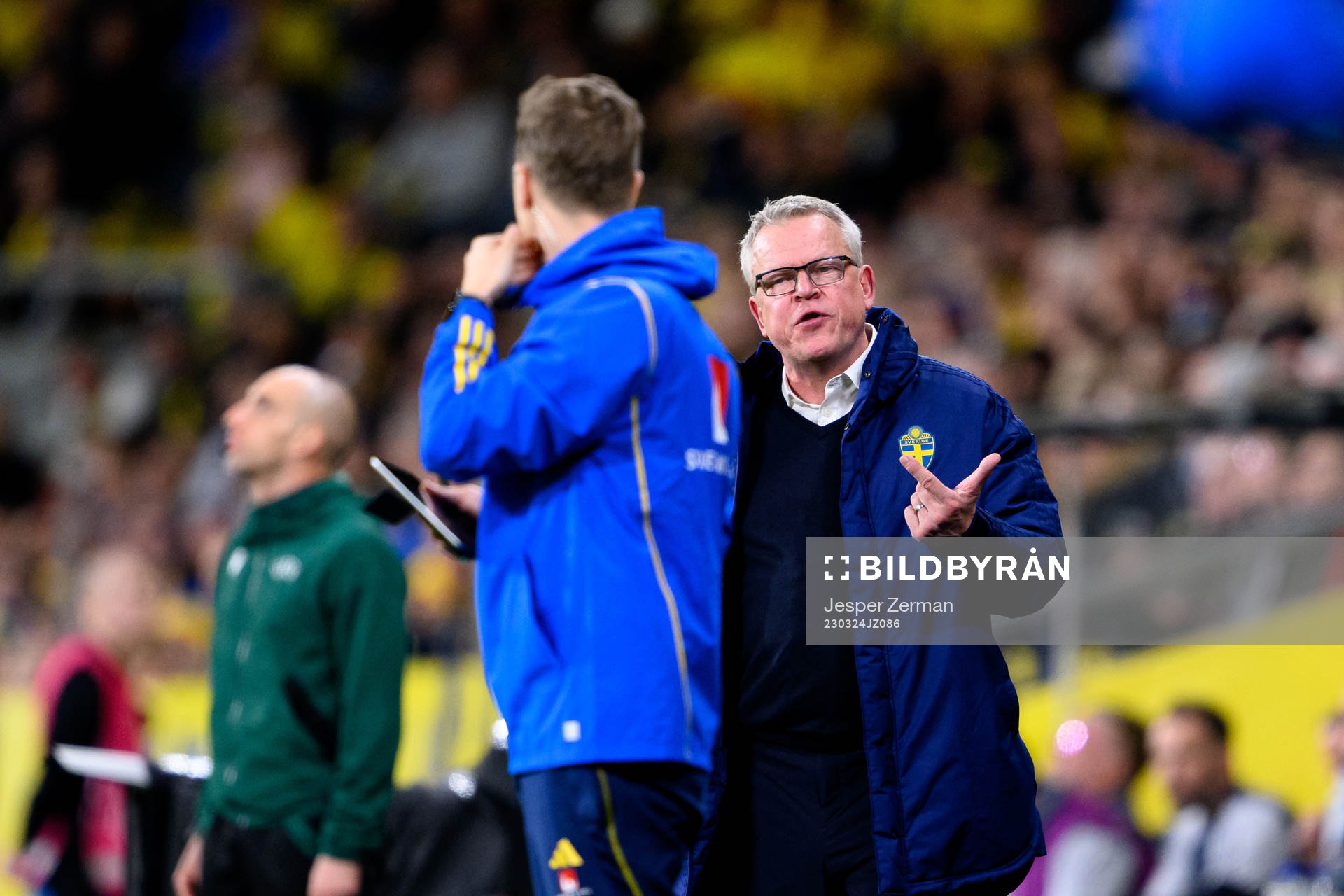 Head coach Janne Andersson of Sweden