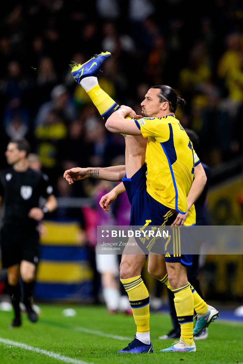 Zlatan Ibrahimovic of Sweden