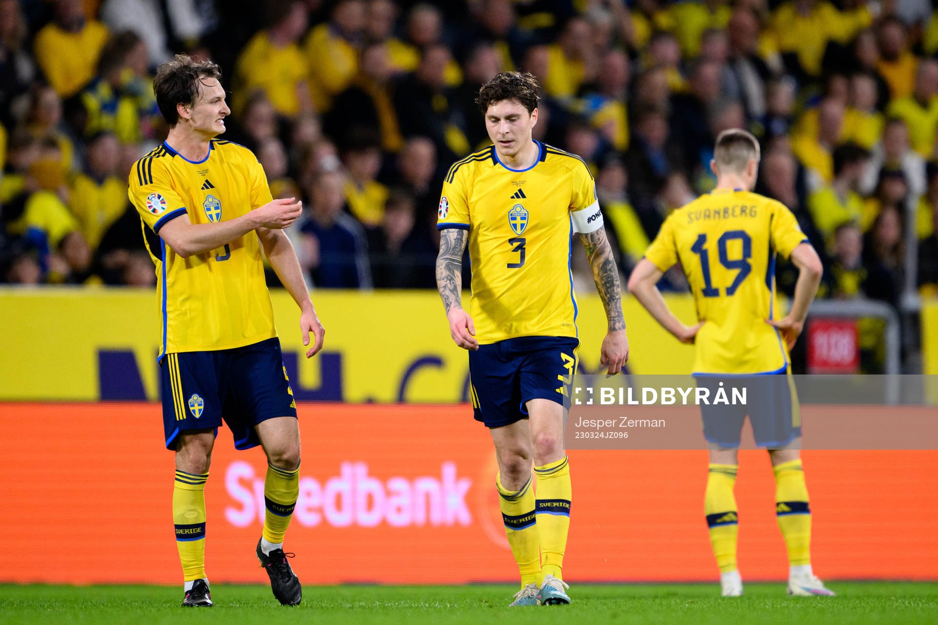 Hjalmar Ekdal and Victor Nilsson Lindelöf of Sweden
